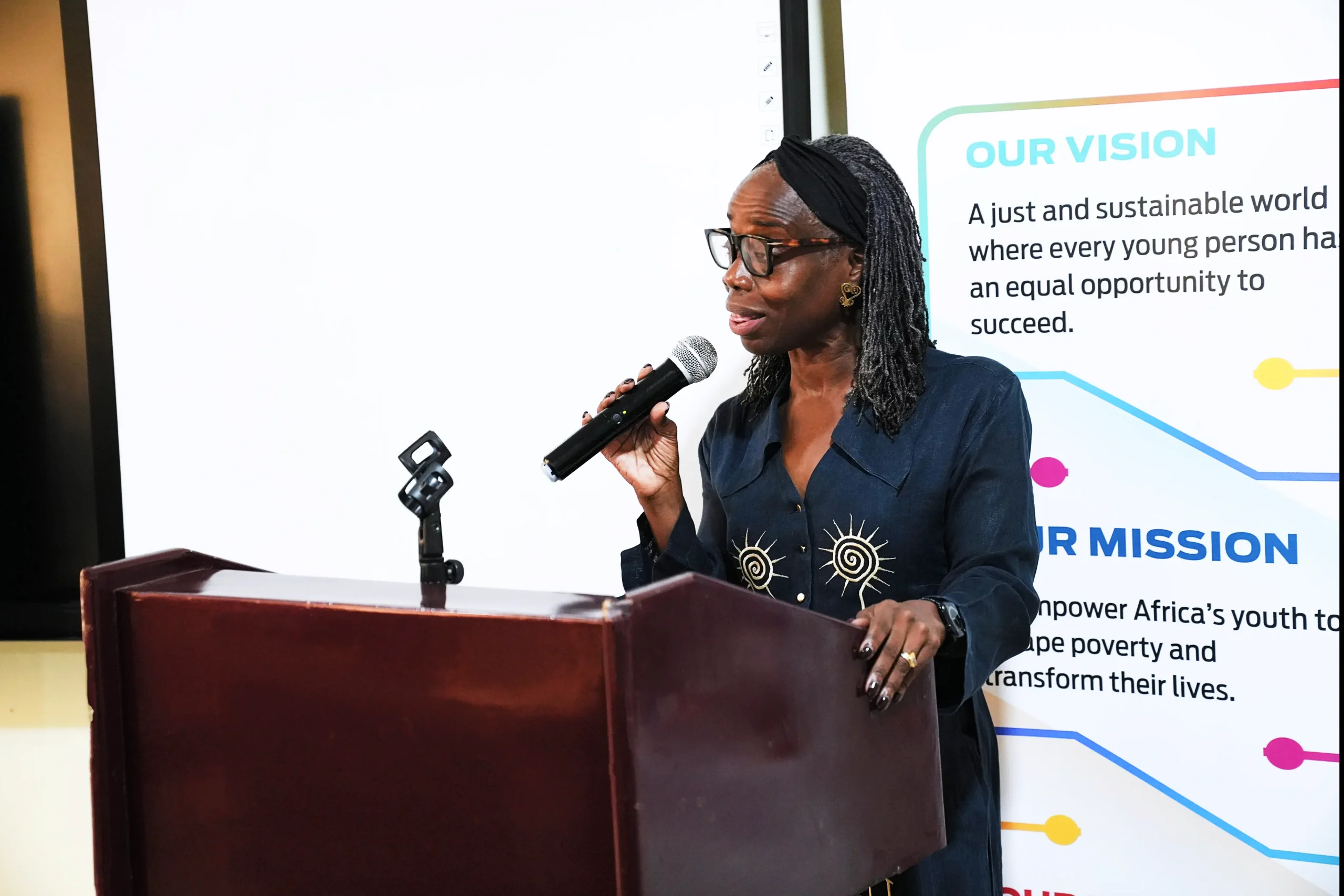 Mavis Owusu Gyamfi, President and CEO of ACET