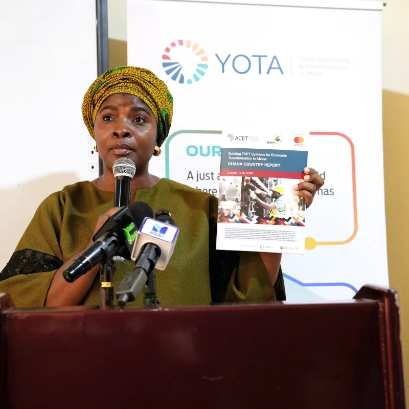 Ghana TVET Country Report launched by YOTA